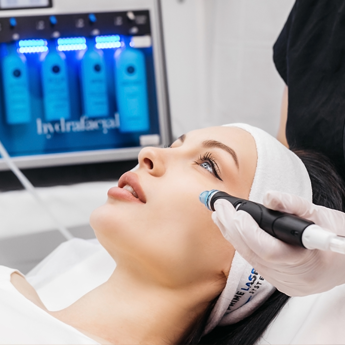 Hydroabrasion treatment