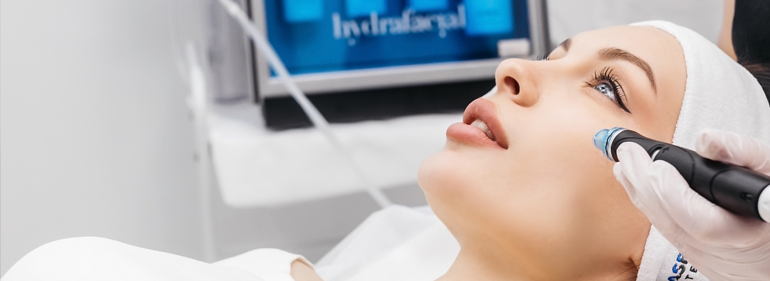 Hydrodermabrasion treatment